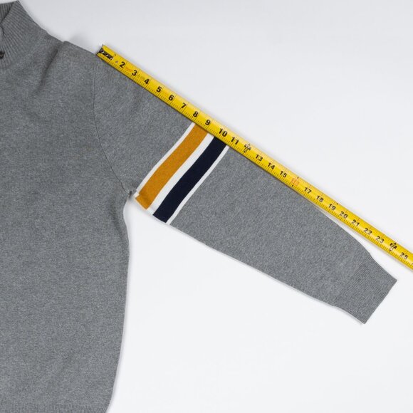 Frederick Anderson Copenhagen gray zip up cardigan size MEDIUM - Picture 5 of 9